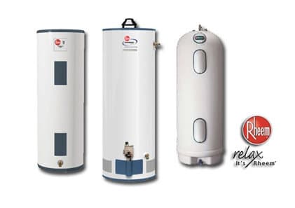 tank type water heaters