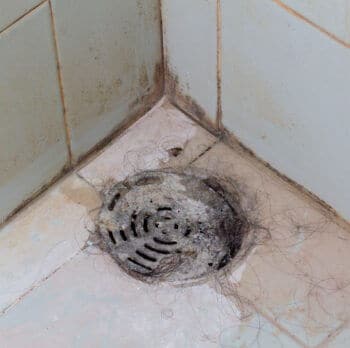 clogged drain