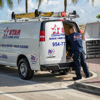 4 Star Plumbing Services fully equipped van