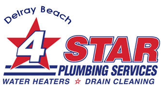 delray beach 4 star plumbing services logo