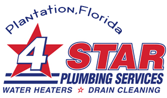 plantation florida 4 star plumbing services logo