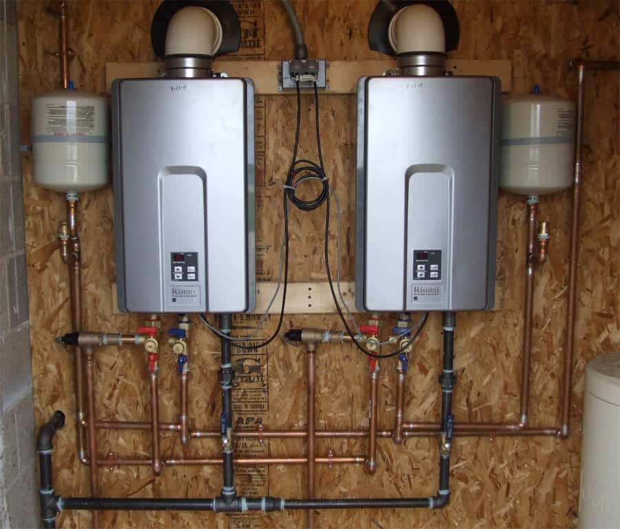 tankless water heaters