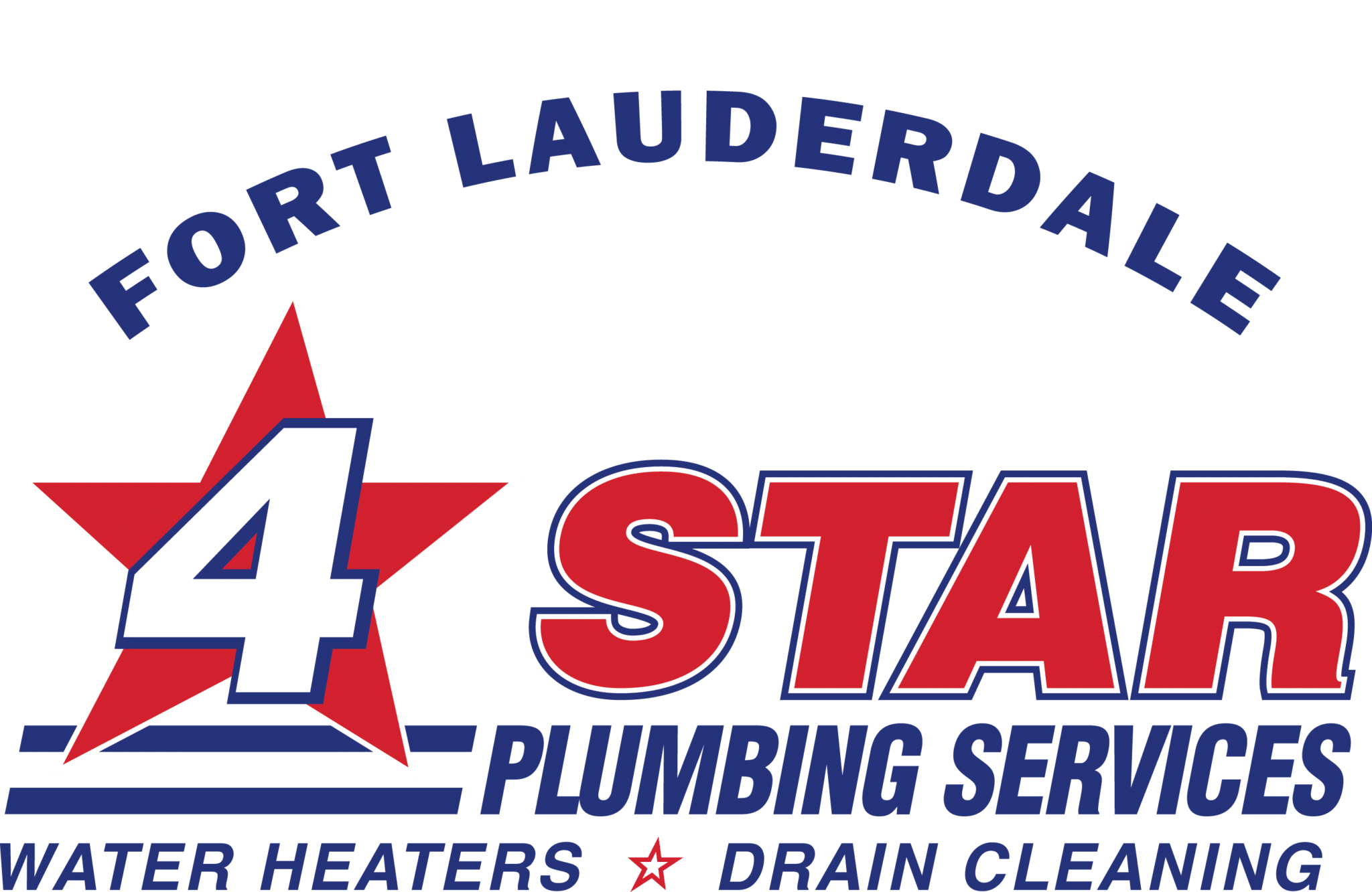 fort lauderdale 4 star plumbing services logo